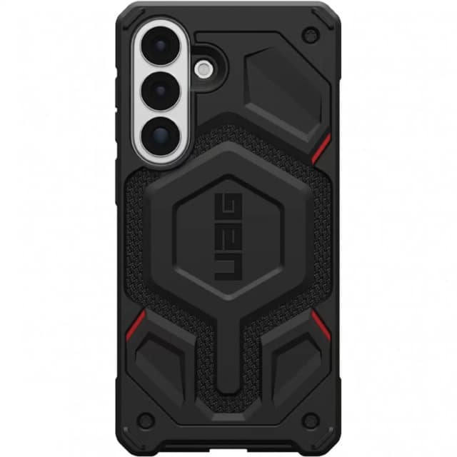 Чехол UAG Monarch Pro Kevlar Case with MagSafe для Samsung Galaxy S26 Plus Kevlar Black