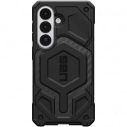 Чехол UAG Monarch Pro Case with MagSafe для Samsung Galaxy S26 Carbon Fiber — фото 1