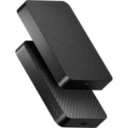 Внешний аккумулятор Gurdini Kevlar Power 20W with MagSafe 10000 mAh Black — фото 1
