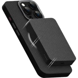 Внешний аккумулятор Gurdini Kevlar Power 20W with MagSafe 5000 mAh Black — фото 4
