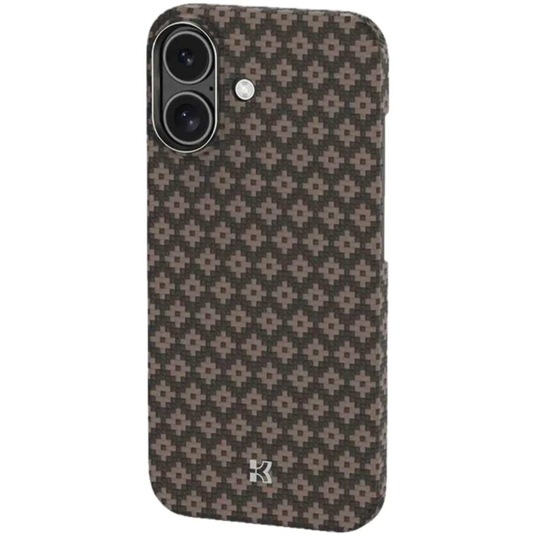 Чехол Benks ArmorGrid ArmorAir Case built with Kevlar для iPhone 17, DawnLight Gold — фото 3