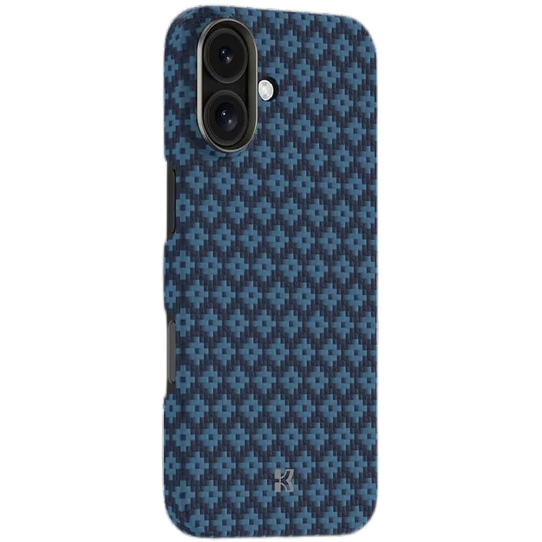 Чехол Benks ArmorGrid ArmorAir Case built with Kevlar для iPhone 17, Azure Blue — фото 2