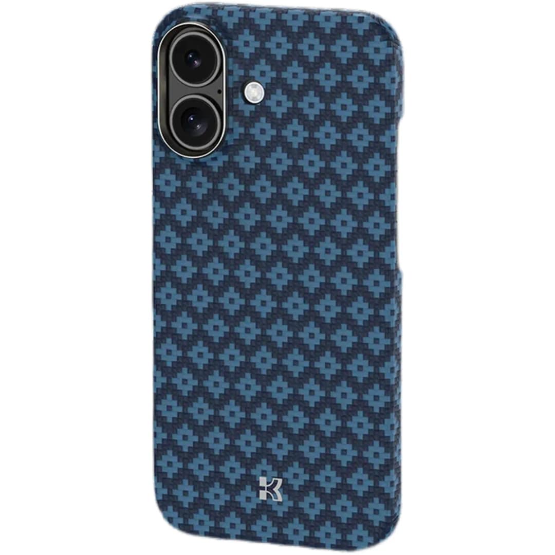 Чехол Benks ArmorGrid ArmorAir Case built with Kevlar для iPhone 17, Azure Blue — фото 3