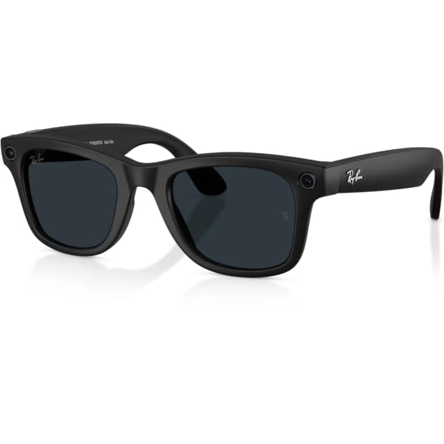Умные очки Ray-Ban Wayfarer Matte Black Transitions M Grey