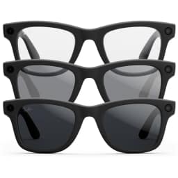 Умные очки Ray-Ban Wayfarer Matte Black Transitions M Grey — фото 3