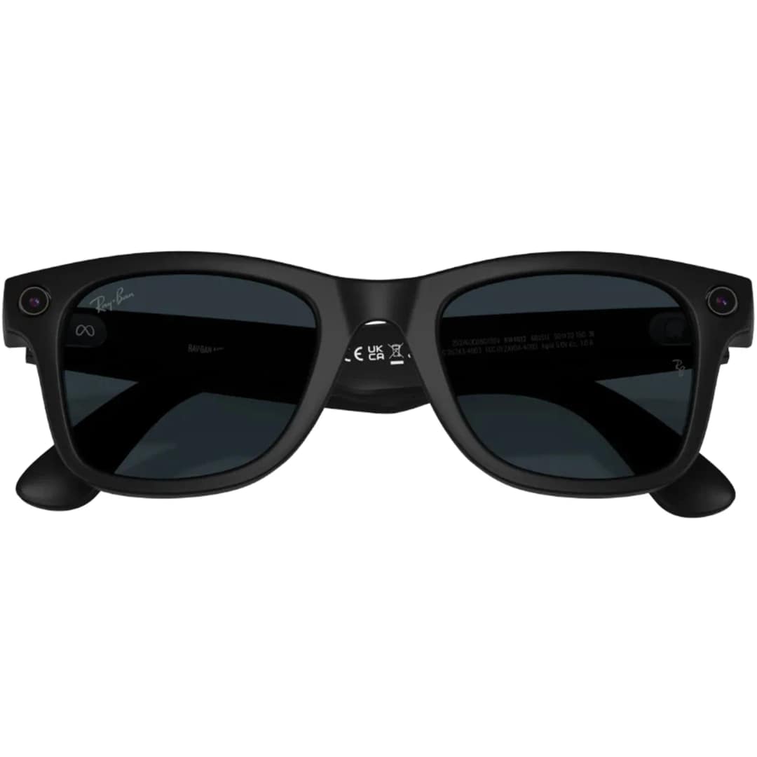 Умные очки Ray-Ban Wayfarer Matte Black Transitions M Grey — фото 6