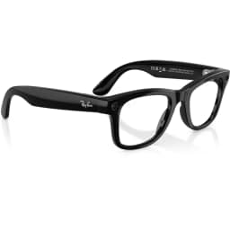 Умные очки Ray-Ban Wayfarer Shiny Black Transitions M Graphite Green — фото 4