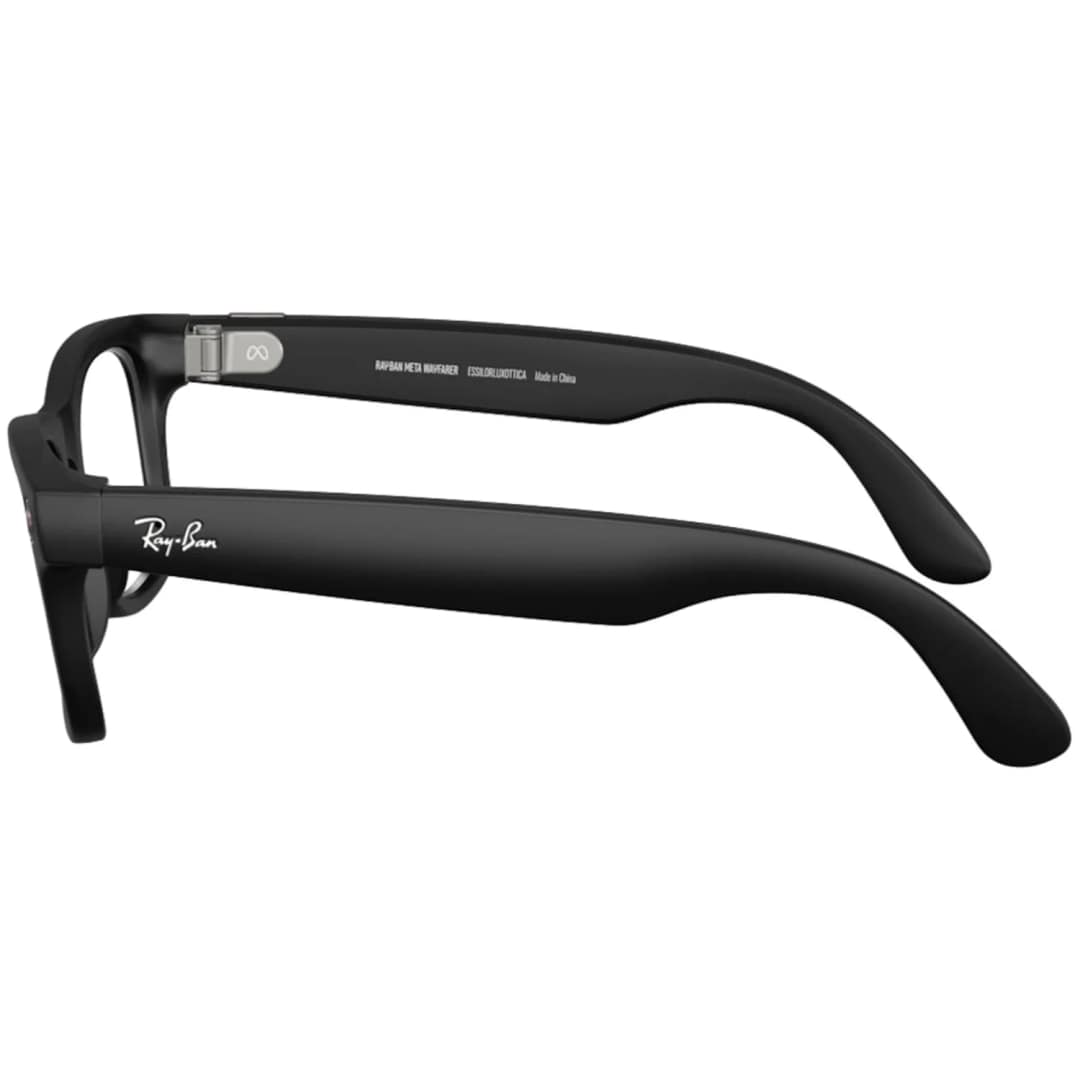 Умные очки Ray-Ban Wayfarer Matte Black M Clear — фото 3