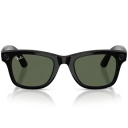 Умные очки Ray-Ban Wayfarer Shiny Black G-15 M Green — фото 3