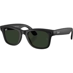 Умные очки Ray-Ban Wayfarer Matte Black Transitions L Graphite Green — фото 1