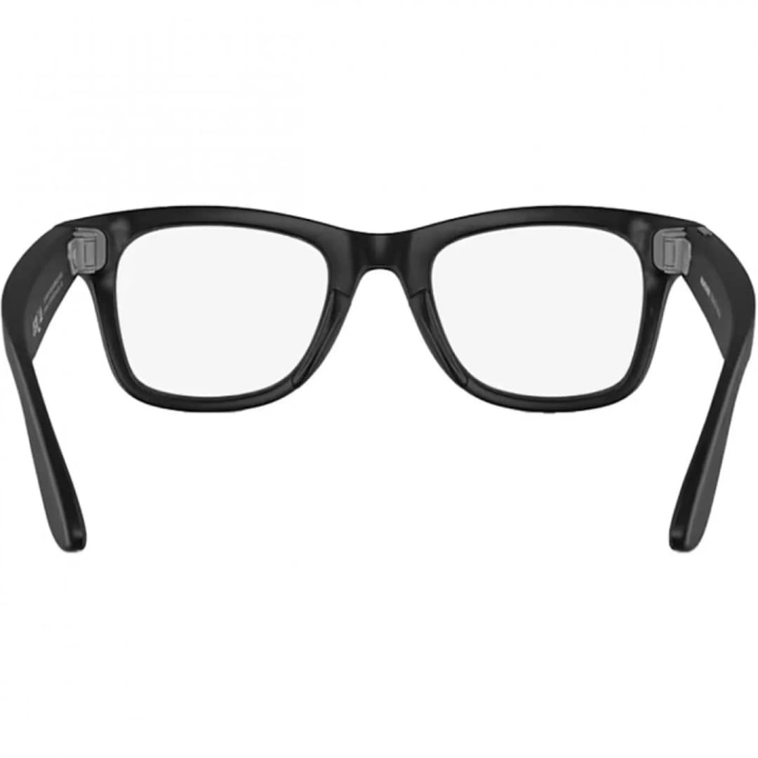 Умные очки Ray-Ban Wayfarer Matte Black Transitions L Graphite Green — фото 4