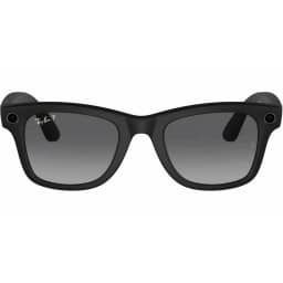 Умные очки Ray-Ban Wayfarer Matte Black Polar M Gradient Graphite — фото 3