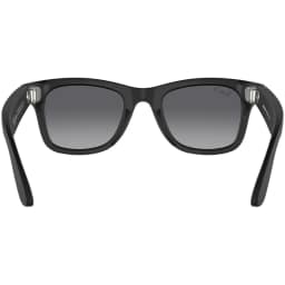 Умные очки Ray-Ban Wayfarer Matte Black Polar M Gradient Graphite — фото 4