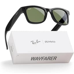 Умные очки Ray-Ban Wayfarer Shiny Black G-15 M Green — фото 6