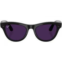 Умные очки Ray-Ban Skyler Shiny Black Transitions M, Amethyst — фото 6