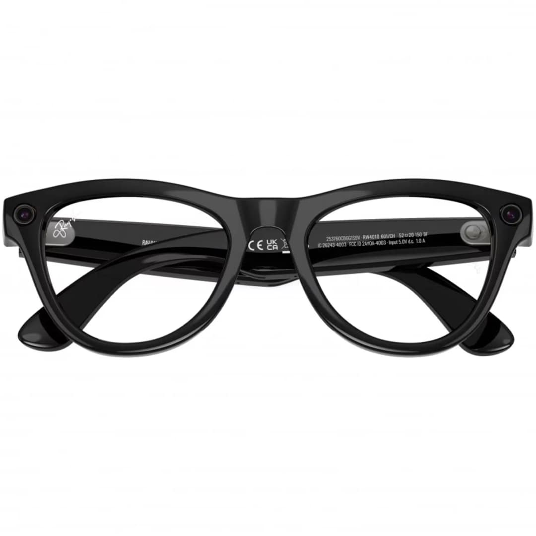 Умные очки Ray-Ban Skyler Shiny Black Transitions M, Amethyst — фото 7