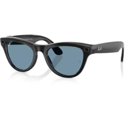 Умные очки Ray-Ban Skyler Shiny Black Transitions M, Cerulean Blue — фото 1