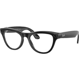 Умные очки Ray-Ban Skyler Shiny Black Transitions M, Cerulean Blue — фото 2