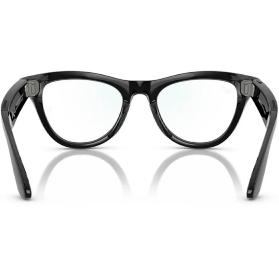 Умные очки Ray-Ban Skyler Shiny Black M, Clear — фото 3