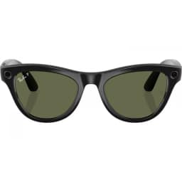 Умные очки Ray-Ban Skyler Shiny Black M, Green — фото 4