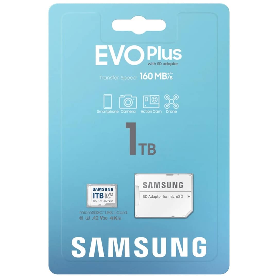 Карта памяти Samsung EVO Plus MicroSDXC Class 10 UHS-I U3 — фото 8