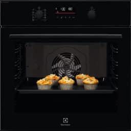Электрический духовой шкаф Electrolux LOD6F77WZ Black — фото 1