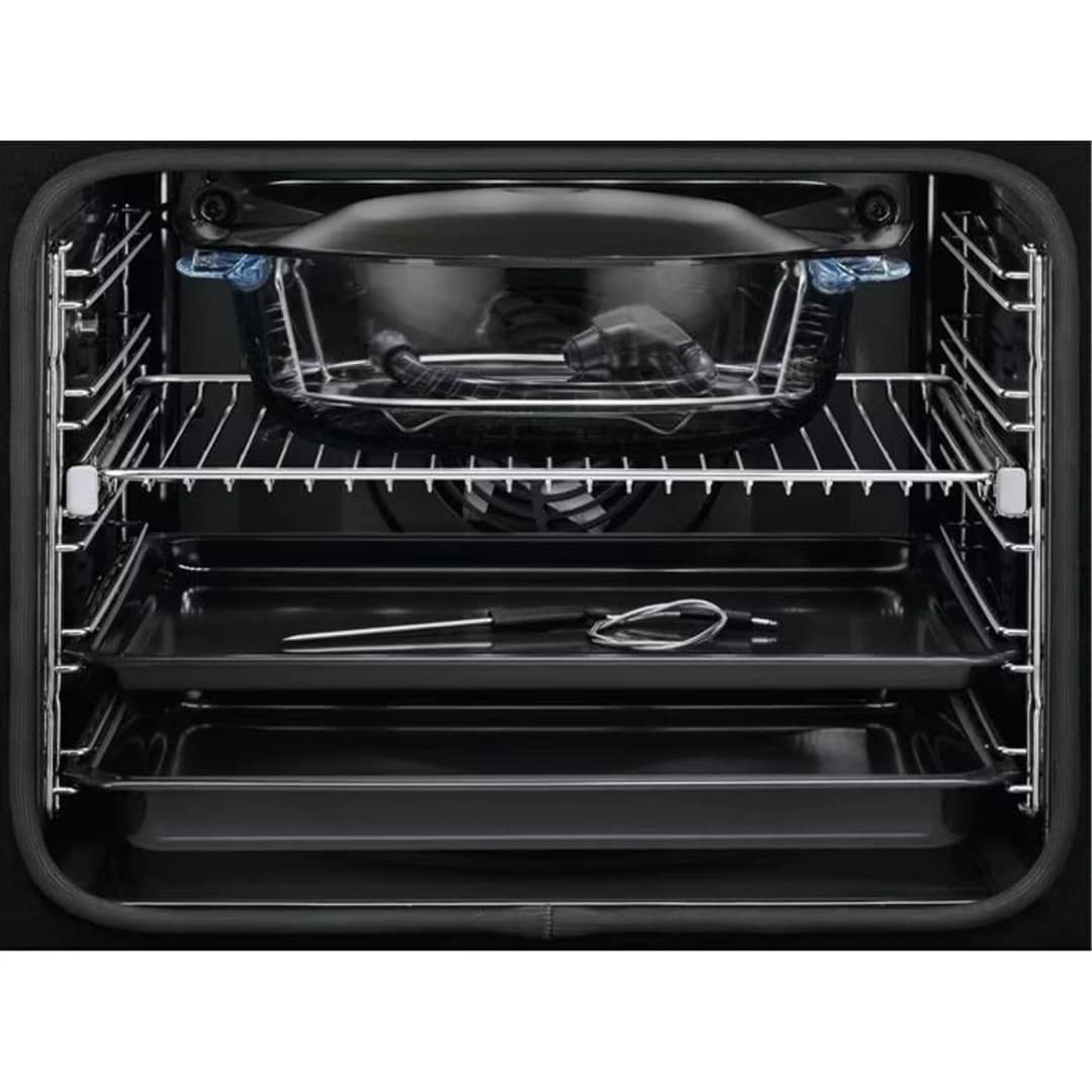 Электрический духовой шкаф Electrolux KOCBP39WX Black Stainless Steel — фото 3