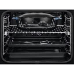 Электрический духовой шкаф Electrolux KOCBP39WX Black Stainless Steel — фото 3