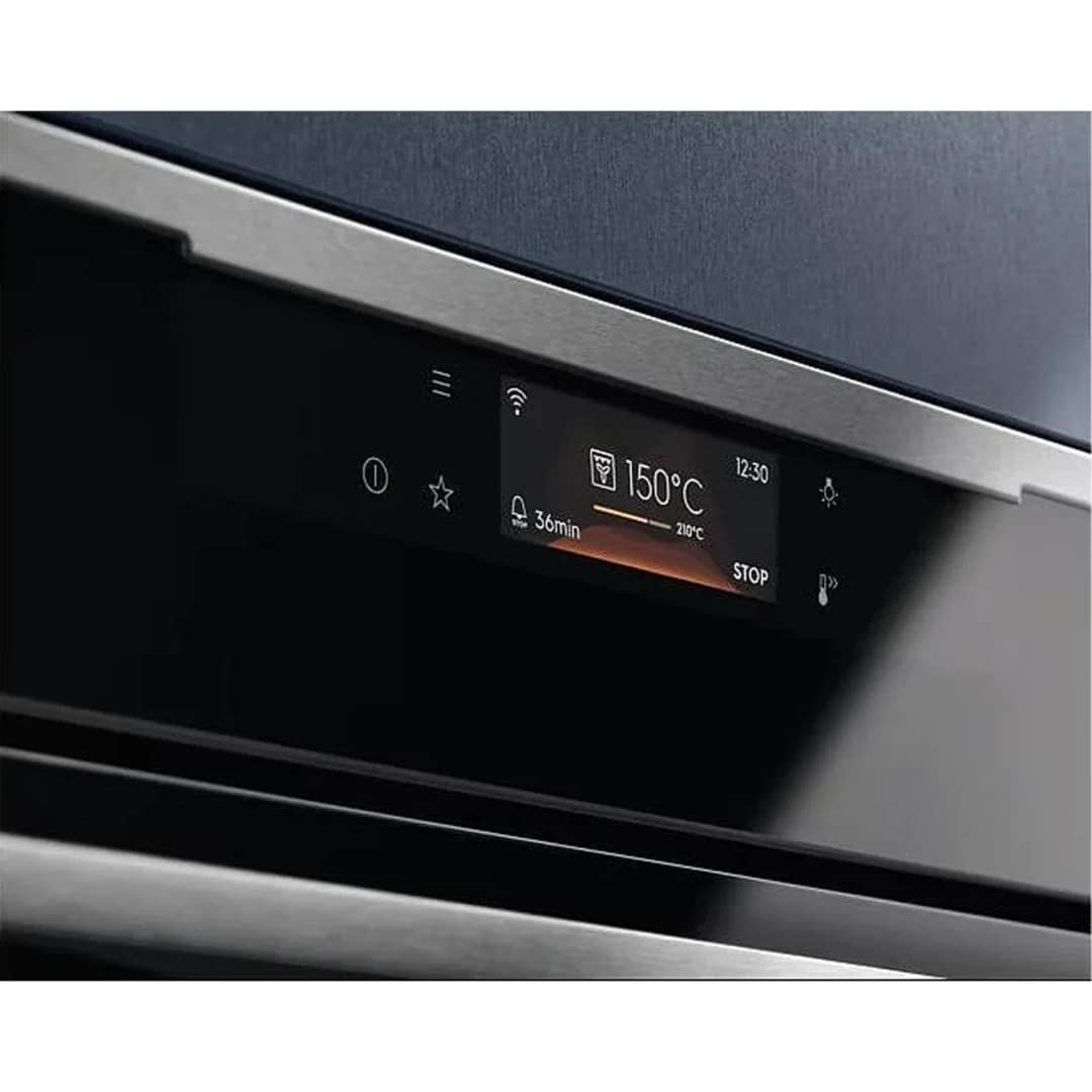 Электрический духовой шкаф Electrolux KOCBP39WX Black Stainless Steel — фото 4