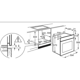 Электрический духовой шкаф Electrolux EOD3H40BX Stainless Steel — фото 5