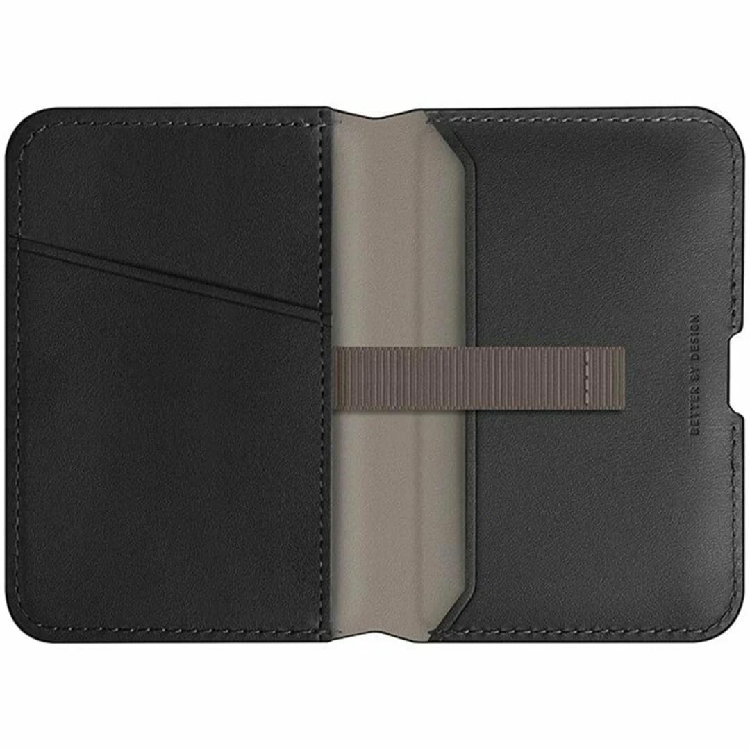Картхолдер Uniq Lyden DS RFID-Blocking Magnetic Wallet, Black/Flint Gray — фото 2