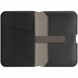 Картхолдер Uniq Lyden DS RFID-Blocking Magnetic Wallet, Black/Flint Gray — фото 2
