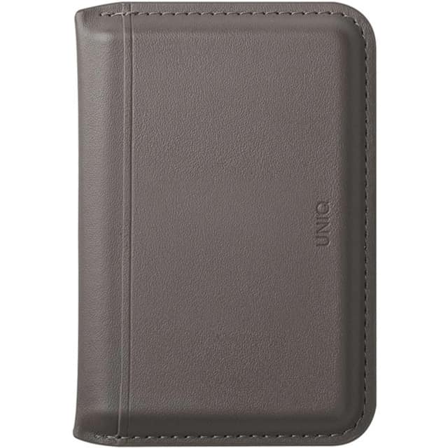 Картхолдер Uniq Lyden DS RFID-Blocking Magnetic Wallet, Gray/Canary Yellow