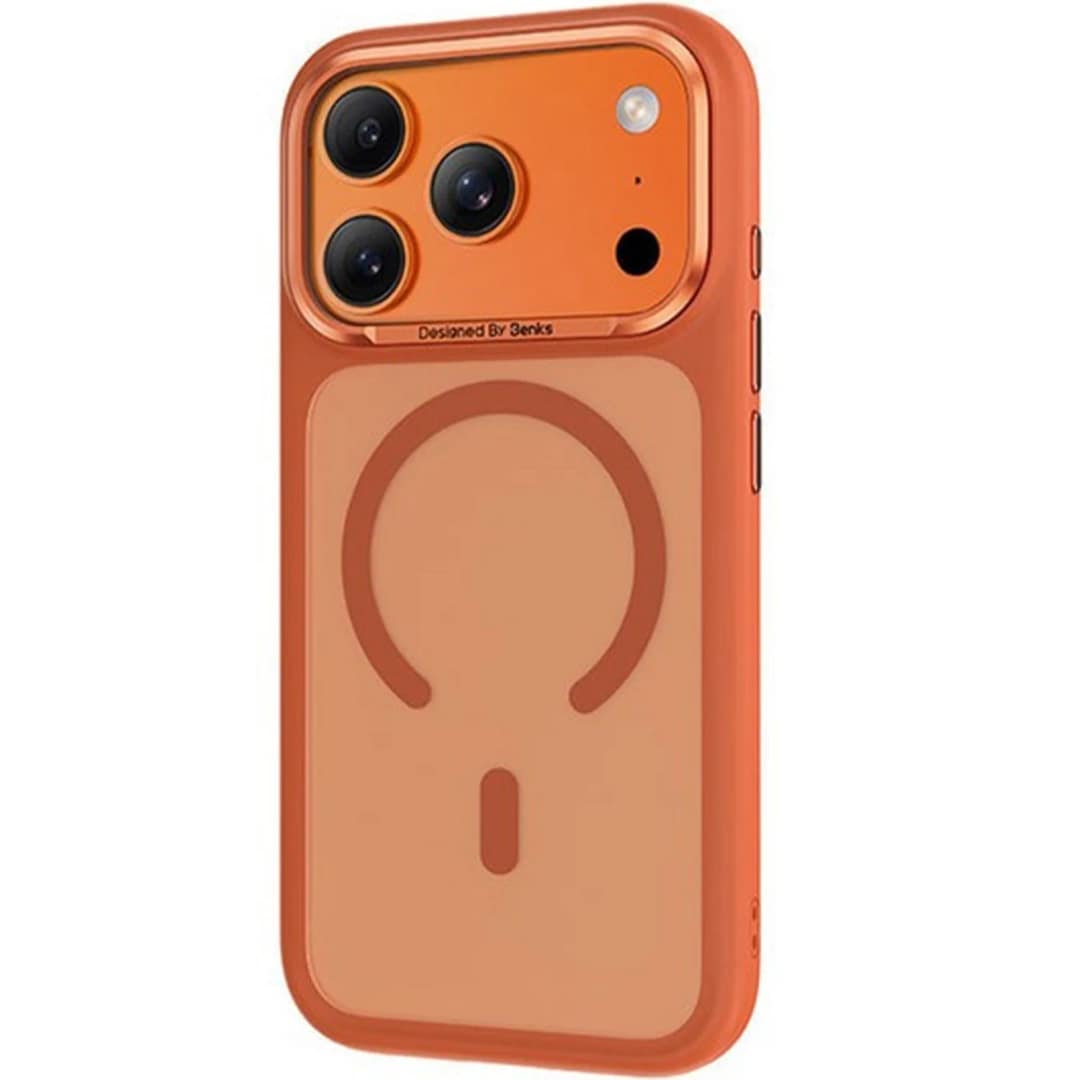Чехол Benks Mist Protective Case with MagSafe для iPhone 17 Pro Max, Orange — фото 3