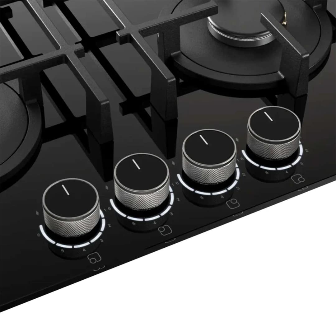 Газовая варочная панель Kuppersberg FG 68 B Black — фото 4