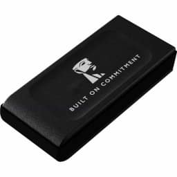 Внешний SSD накопитель Kingston XS1000 USB 3.2 Type-C Black — фото 2