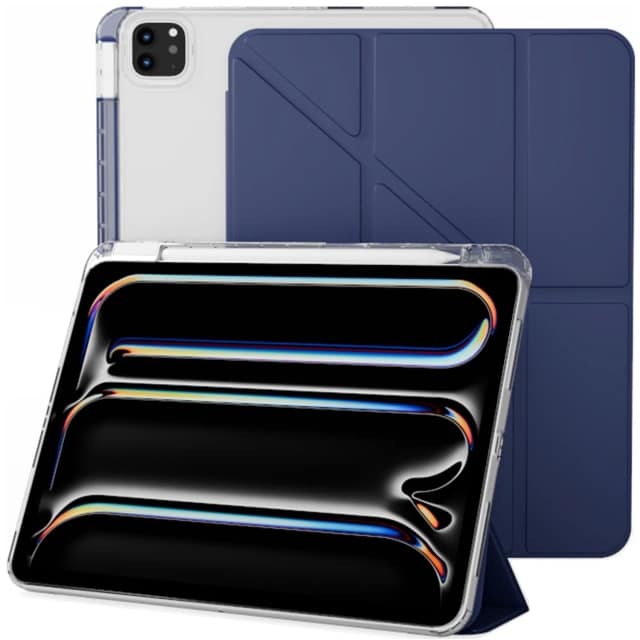 Чехол Gurdini Origami Case для iPad Pro 13, Dark Blue