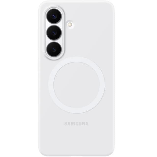 Чехол Samsung Silicone Magnet Case для Samsung Galaxy S26, White