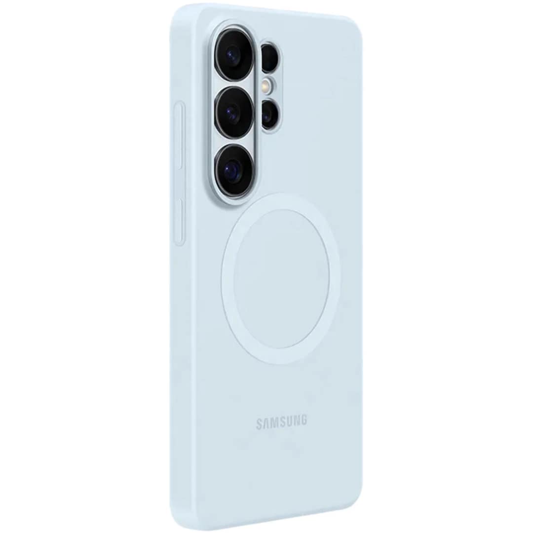 Чехол Samsung Silicone Magnet Case для Samsung Galaxy S26 Ultra, Light Blue — фото 3