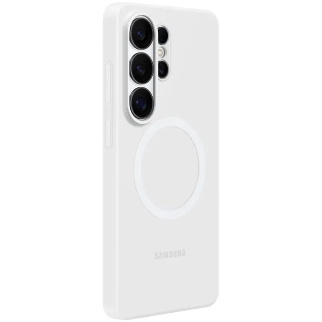Чехол Samsung Silicone Magnet Case для Samsung Galaxy S26 Ultra, White — фото 3