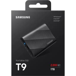 Внешний SSD накопитель Samsung T9 USB 3.2 Type-C Black — фото 7