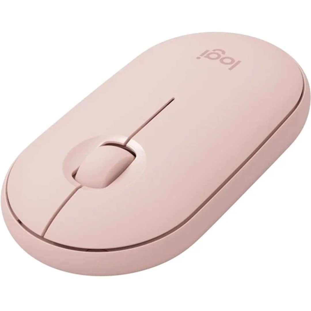 Беспроводная мышь Logitech Pebble M350, Rose — фото 2
