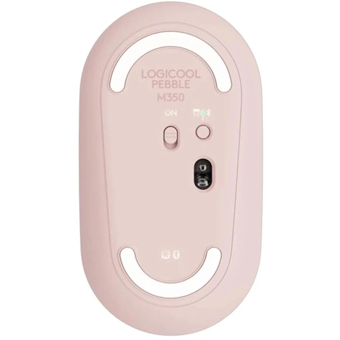 Беспроводная мышь Logitech Pebble M350, Rose — фото 6