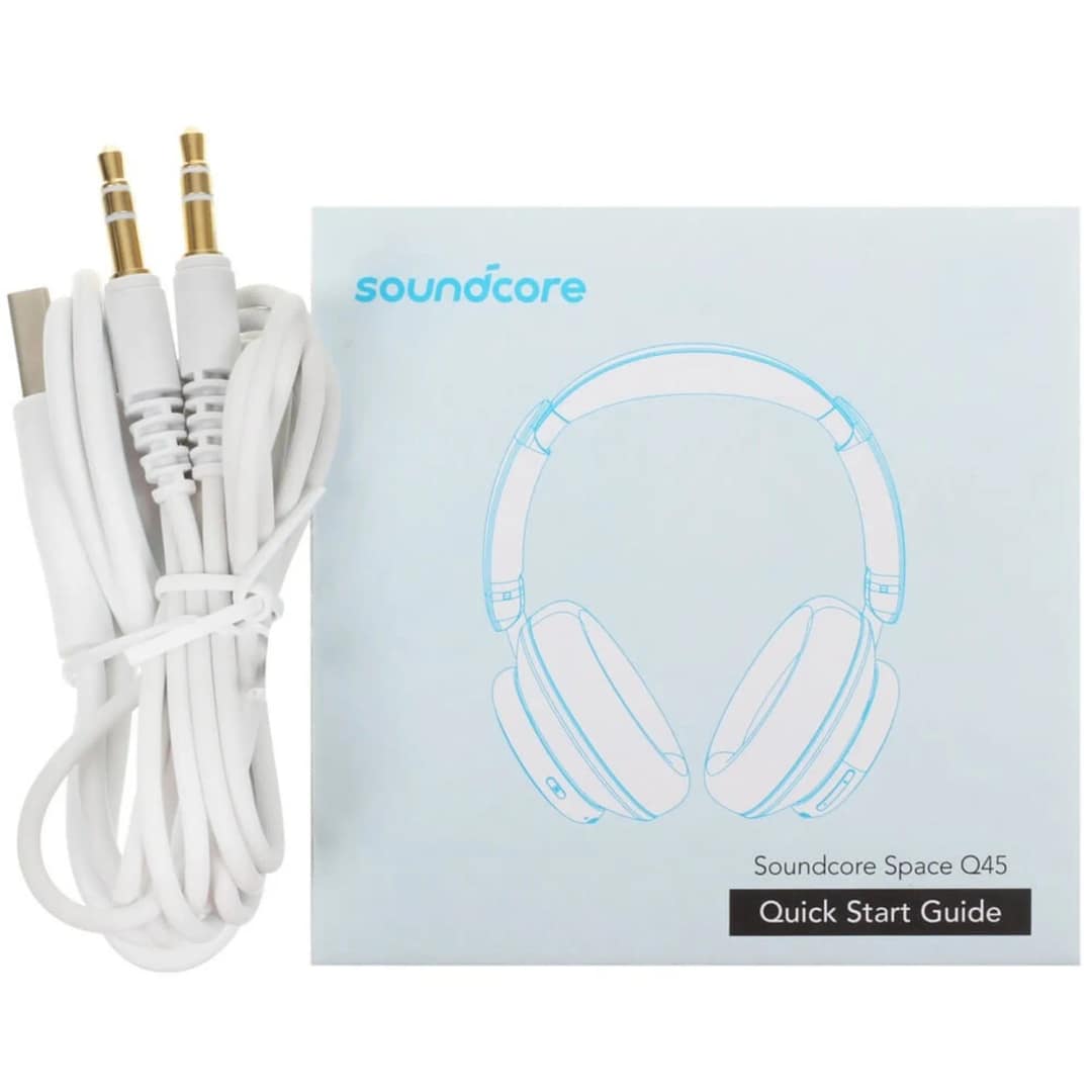 Наушники Anker Soundcore Space Q45, White — фото 9