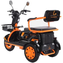 Электротрицикл Kugoo T1 Black — фото 2