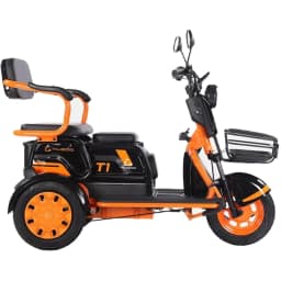Электротрицикл Kugoo T1 Black — фото 4