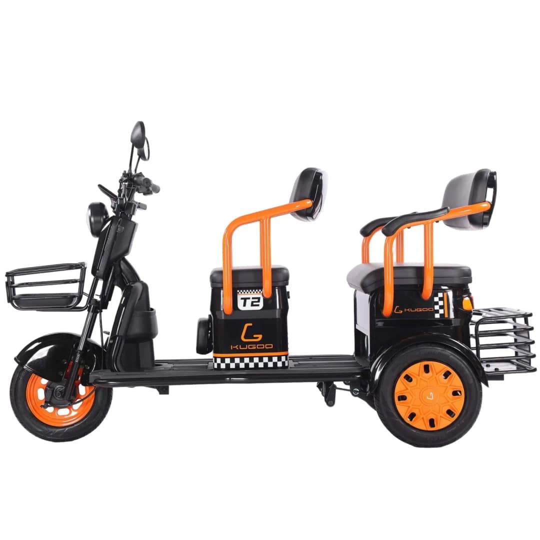 Электротрицикл Kugoo T2 Black — фото 2