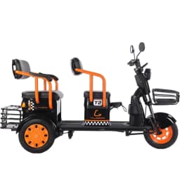 Электротрицикл Kugoo T2 Black — фото 3