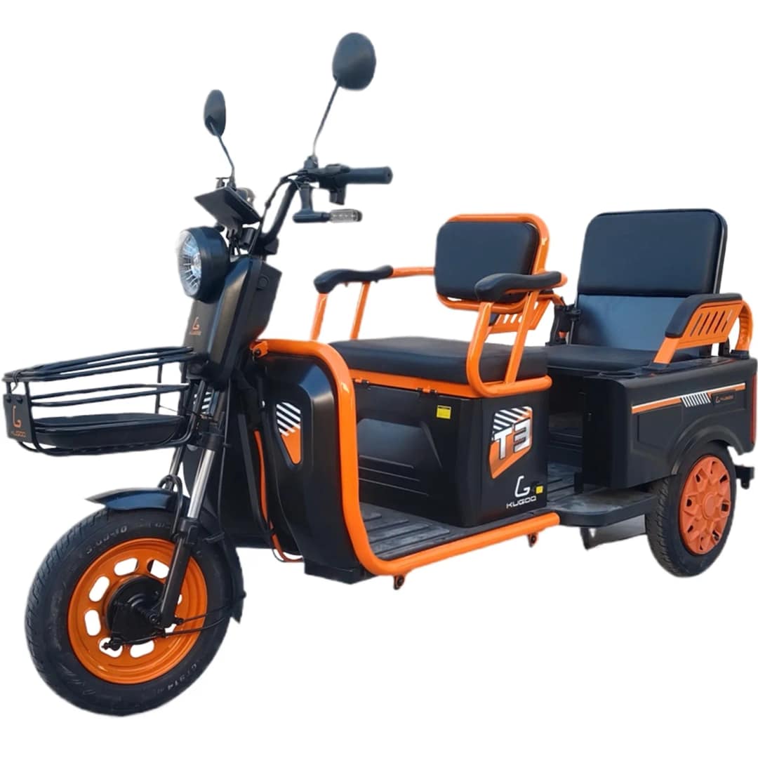 Электротрицикл Kugoo T3 Black — фото 2