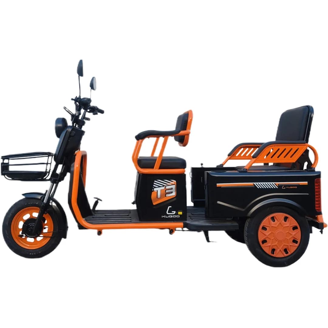 Электротрицикл Kugoo T3 Black — фото 3